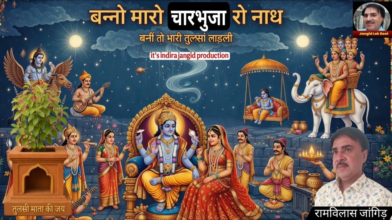 बन्नो मारो चारभुजा | कोटड़ी रो श्याम | बन्नी तो म्हारी तुलसां लाडली | charbhuja nath | kotadi Shyam
