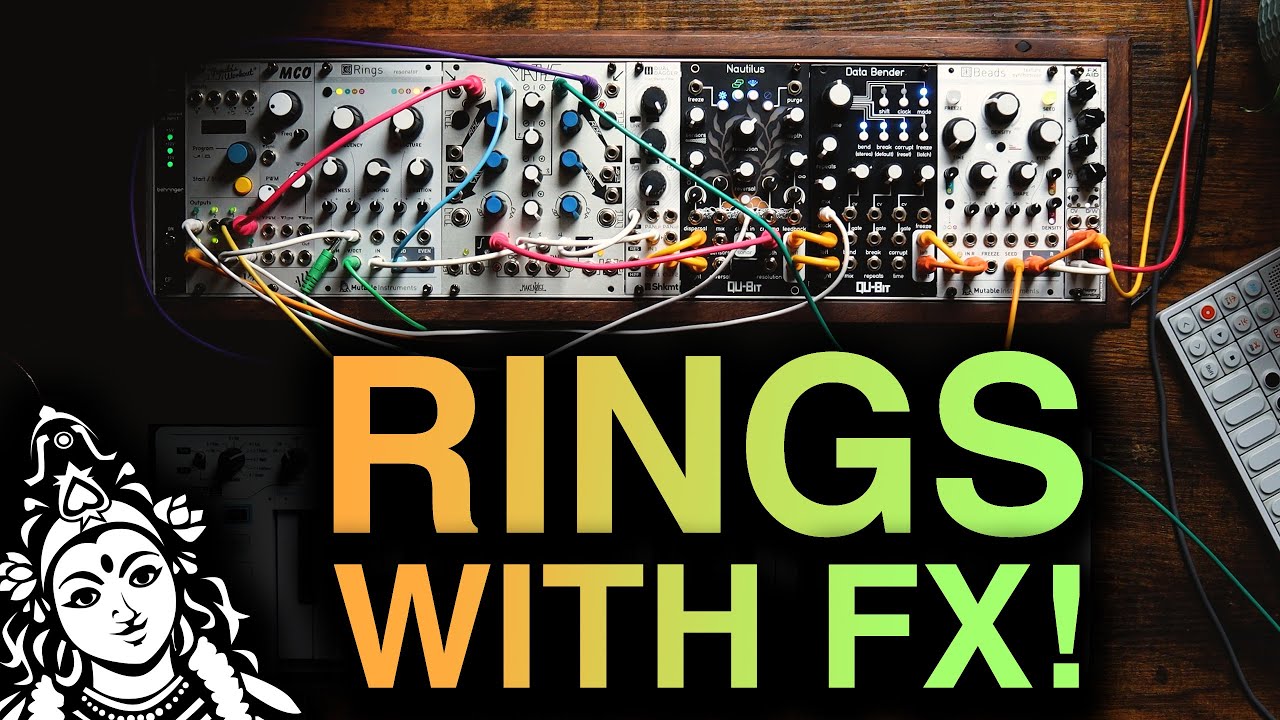 Mutable Instruments RINGS + FX!