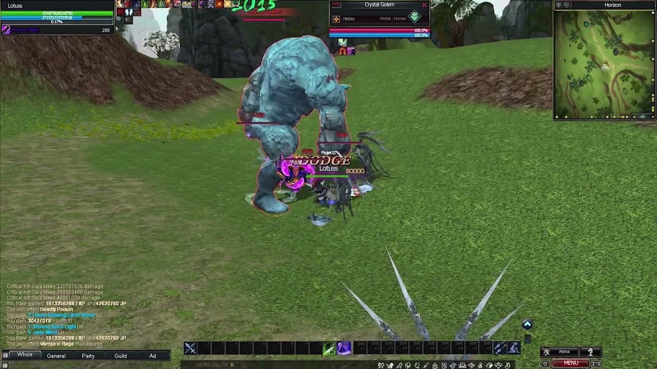 Project Z Rappelz New Dungeon / New Artifact Combine System/ New Pet Card System