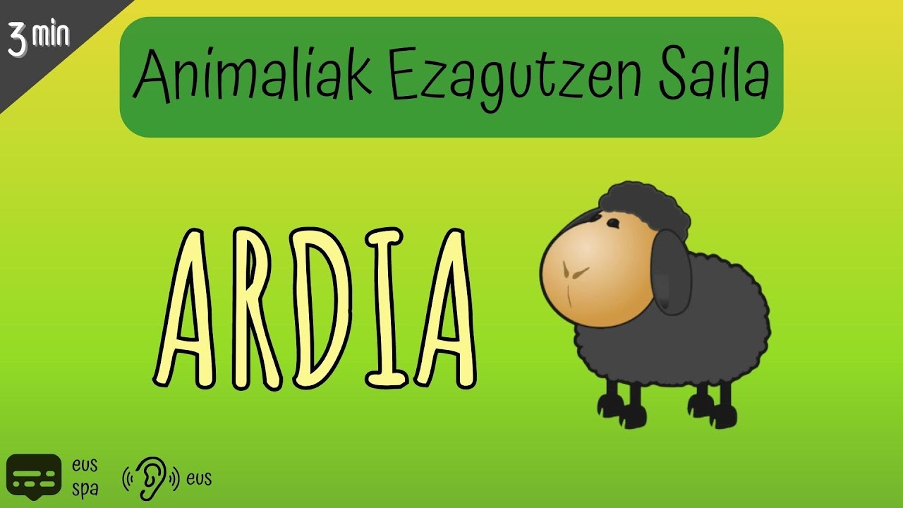 Animaliak 4x01 ARDIA | Baserriko Animaliak | Ugaztunak