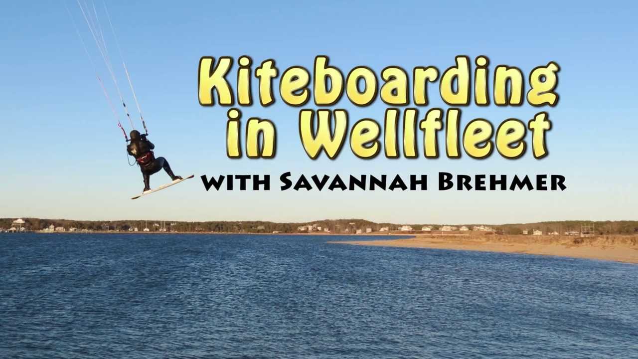 Kiteboarding in Wellfleet!