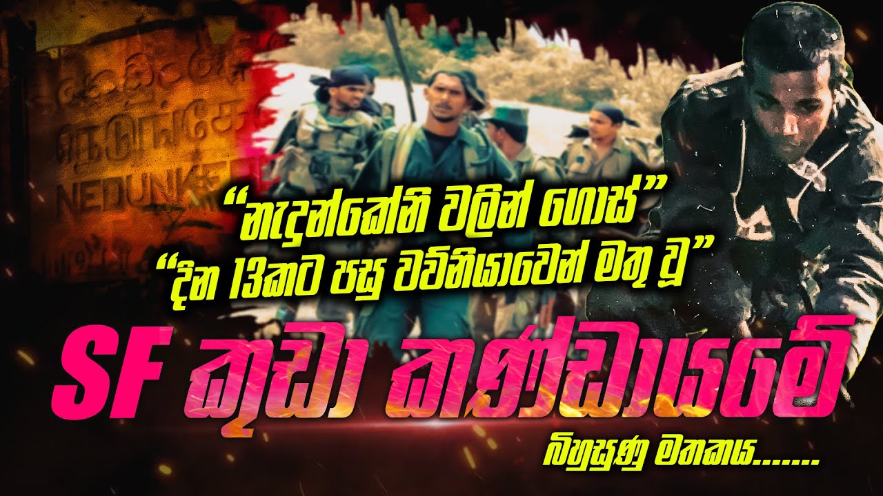 නැදුන්කේනි වලින් ගොස් දින 13කට පසු වවිනියාවෙන් මතුවූ SF කුඩා කණ්ඩායම | WANESA TV