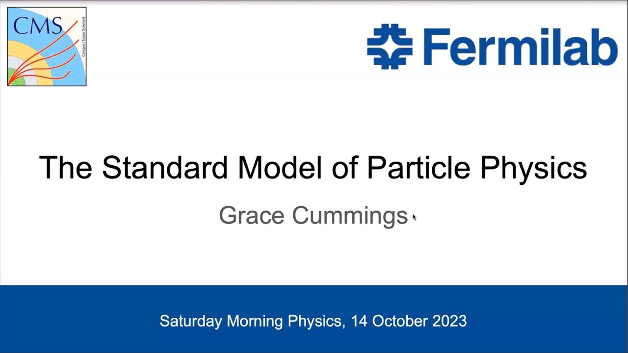 Saturday Morning Physics 10/14/23