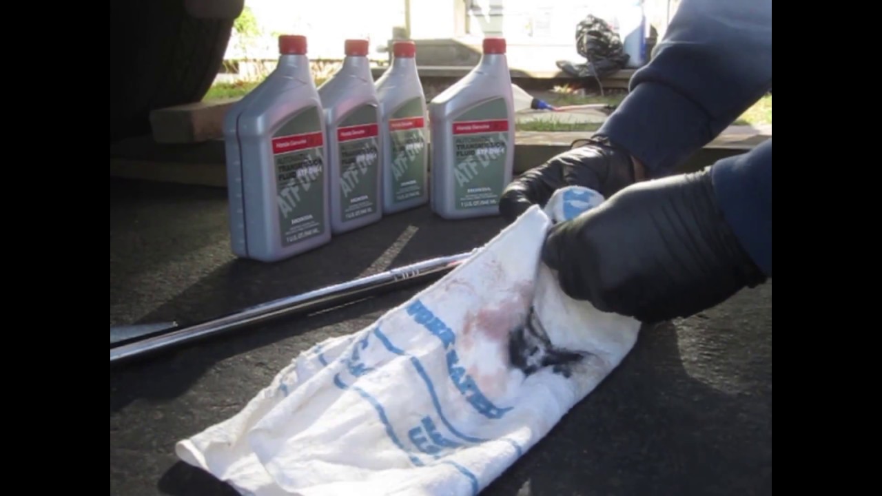 2008 Honda CRV Transmission Fluid Change