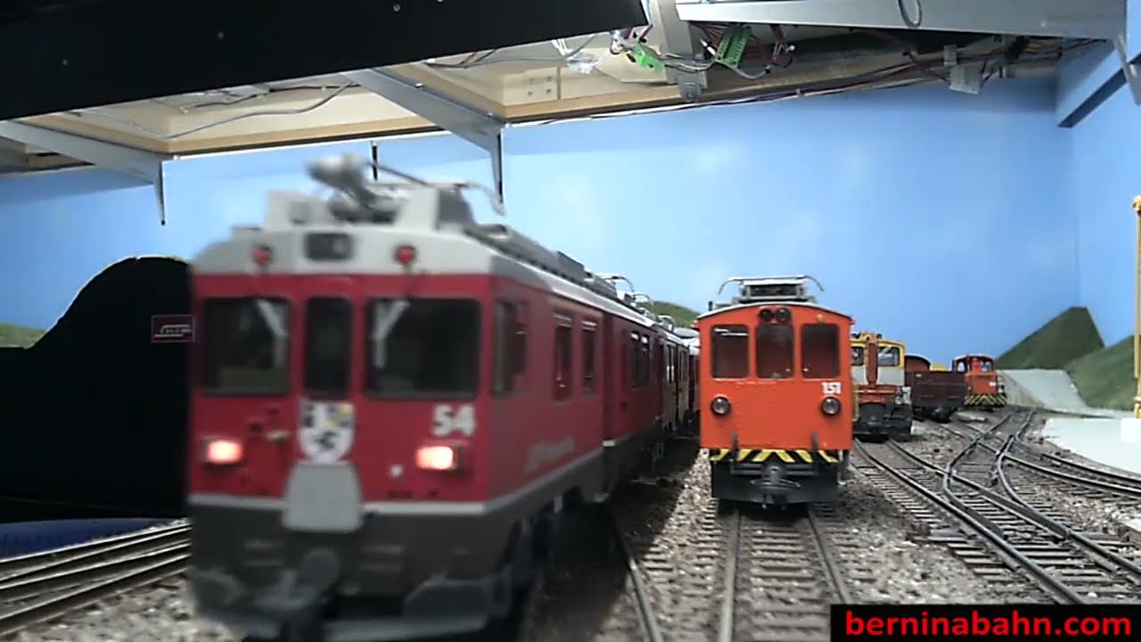 Berninabahn in 1:87, Bauzustand 15. November 2025, www.berninabahn.com