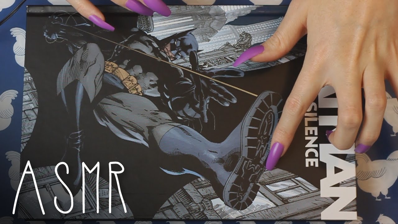 ASMR DC Comic book haul (🎧 soft spoken, light tapping & tracing)
