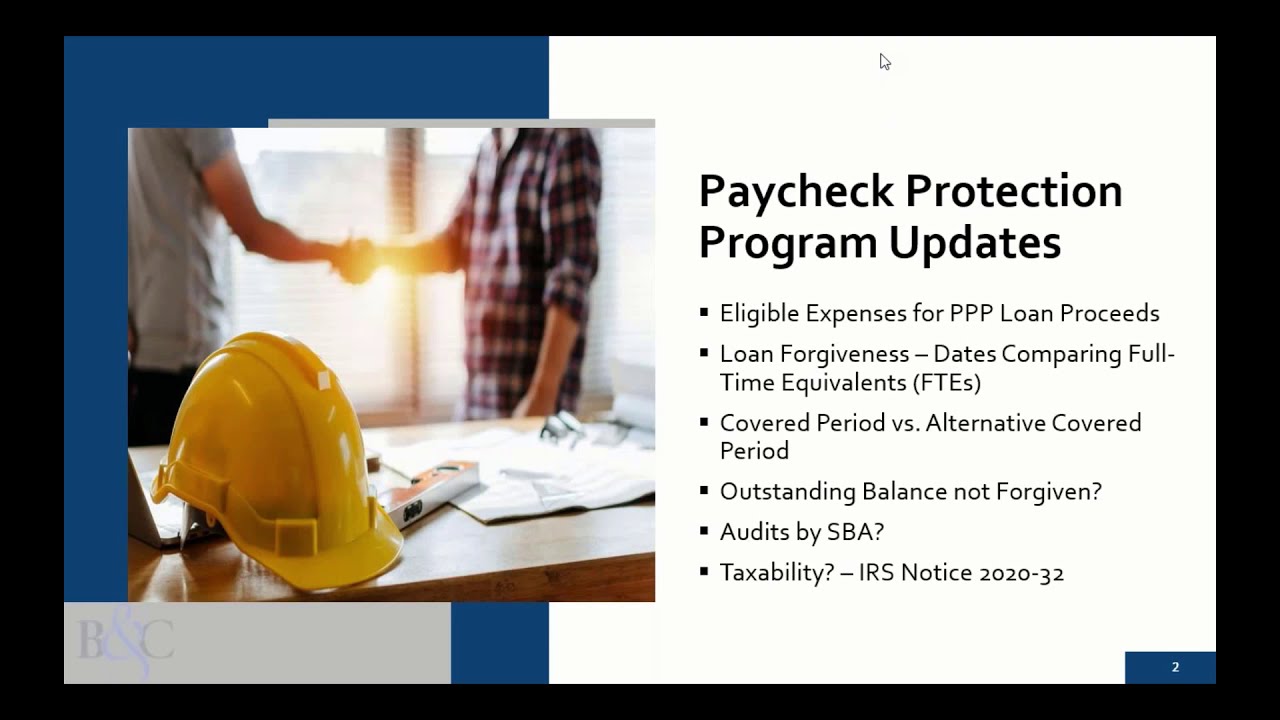 Weapons of Mass Construction: Current Industry Tax Updates