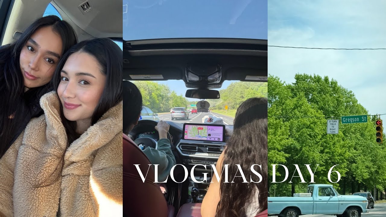 vlogmas 6 | @ San Antonio | nails & dinner