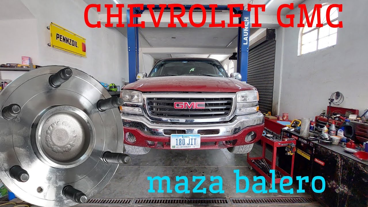 CHEVROLET GMC  MAZA BALERO !Hazlo tu mismo!