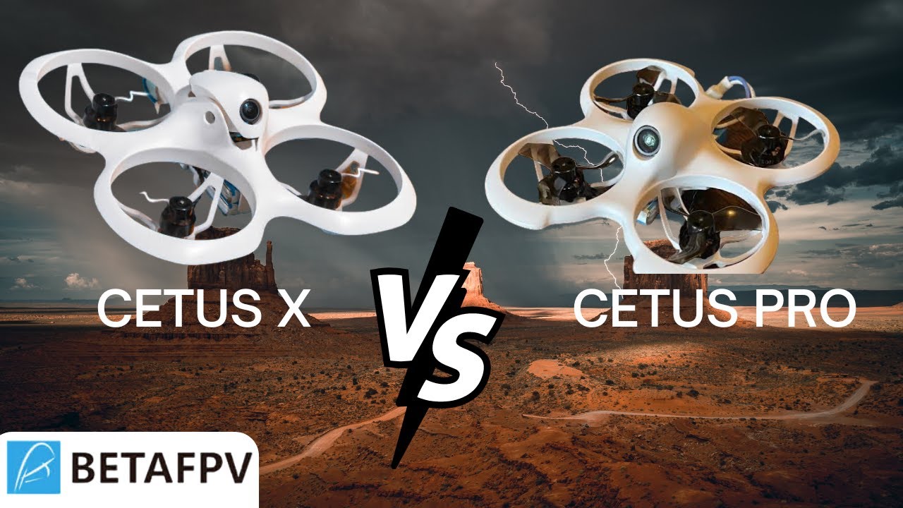 Comparativo CETUS PRO VS CETUS X #betafpv #droneracing