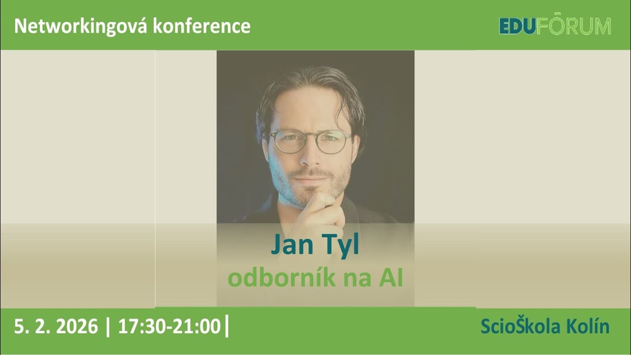 JAN TYL | Digitální odolnost ve světě s AI #eduforum #rozhovor