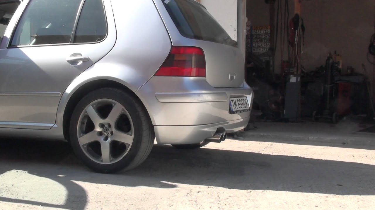 Golf 4 GTI - Exhaust - Sound Borla -