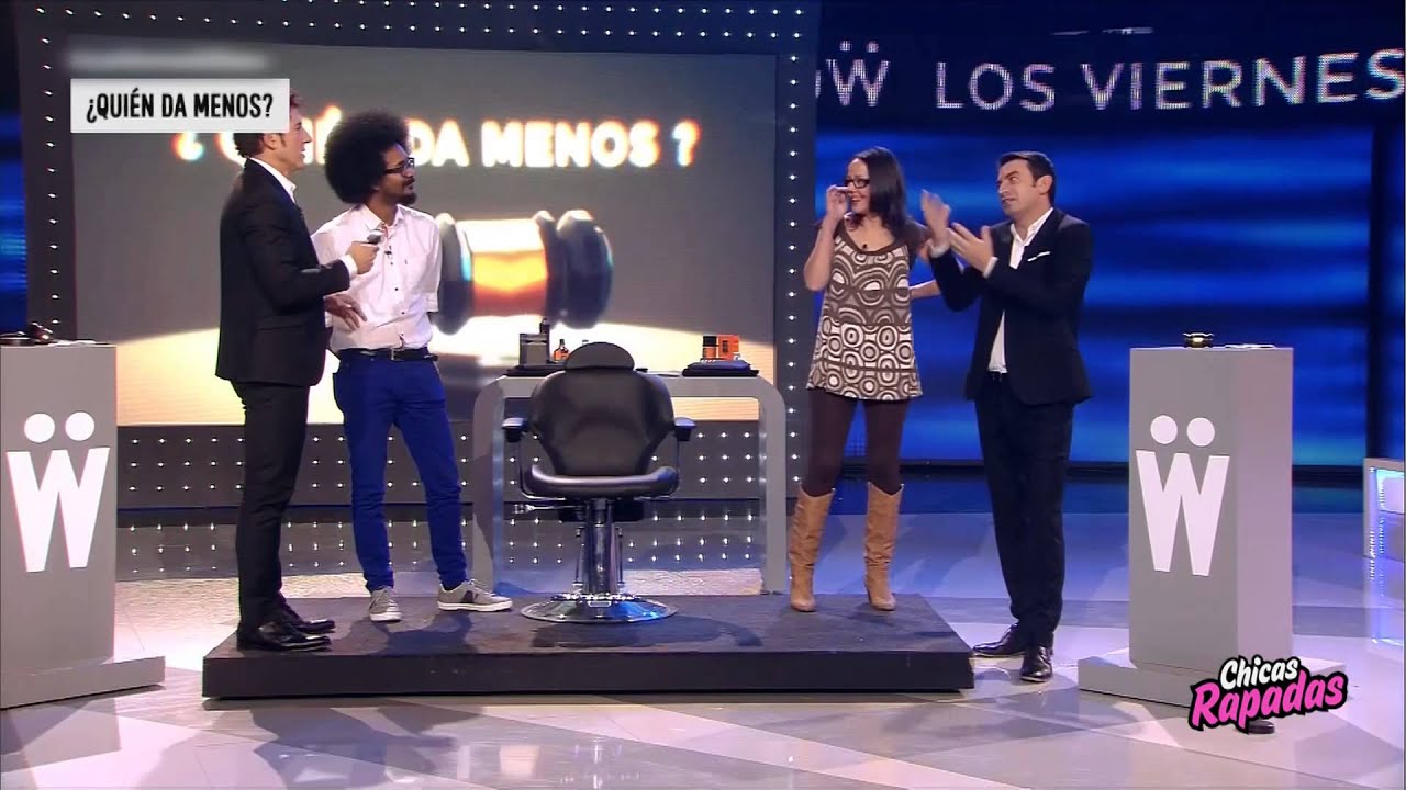 Spanish girl shaved on tv show