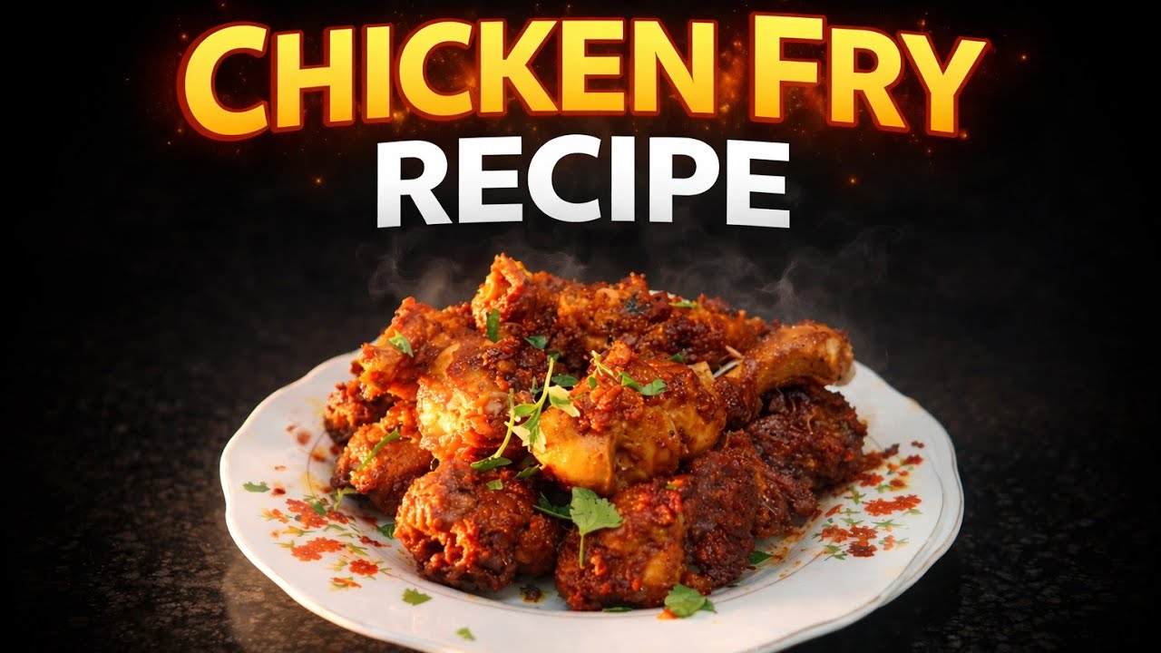Best Homemade Chicken Fry Recipe | Quick & Easy 😍