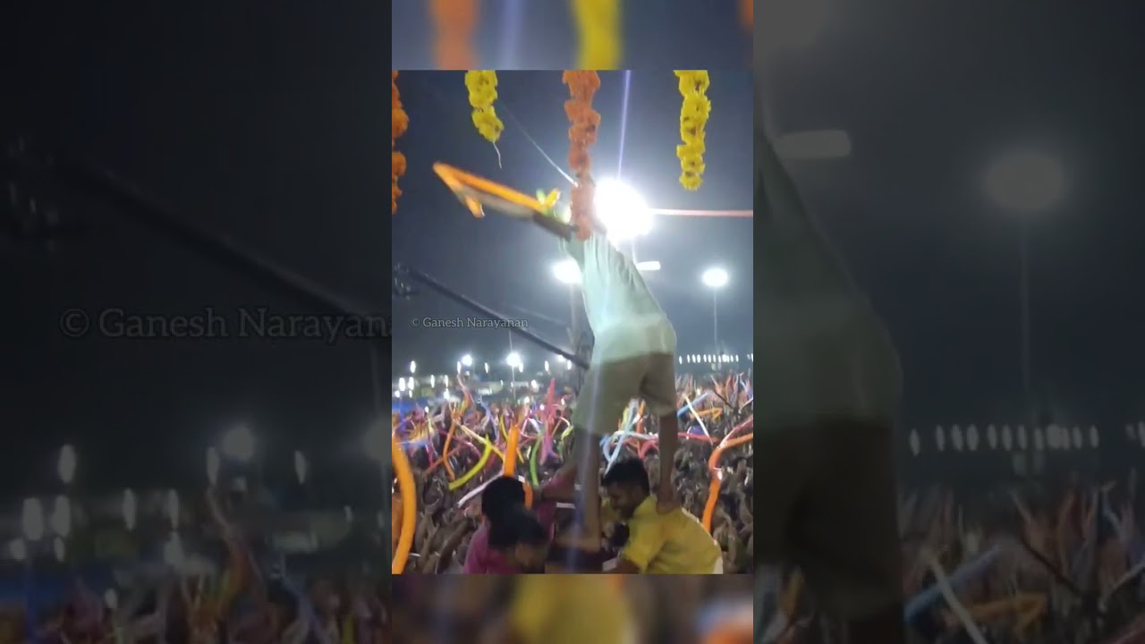 Today Aarattupuzha Pooram. A small clip I captured there, 5-6 years ago during the Panchari Melam.