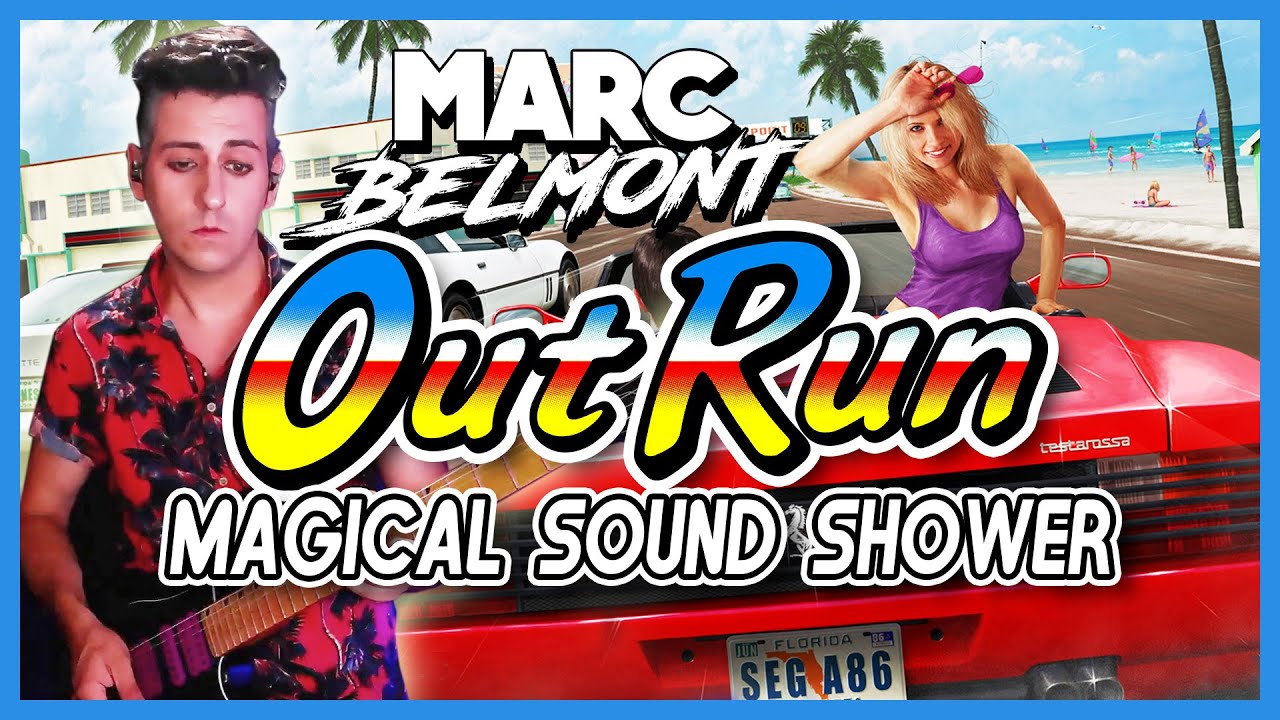 🏝️ OUT RUN - Magical Sound Shower 🎸 Marc Belmont FULL Cover 🏁