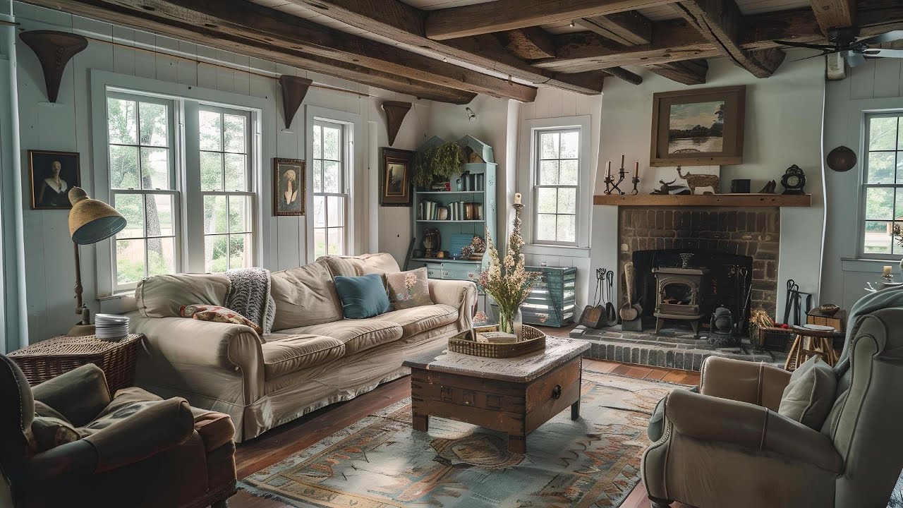 O Charme da Decoração de Fazenda Rústica: Tour pela Casa e Inspiração