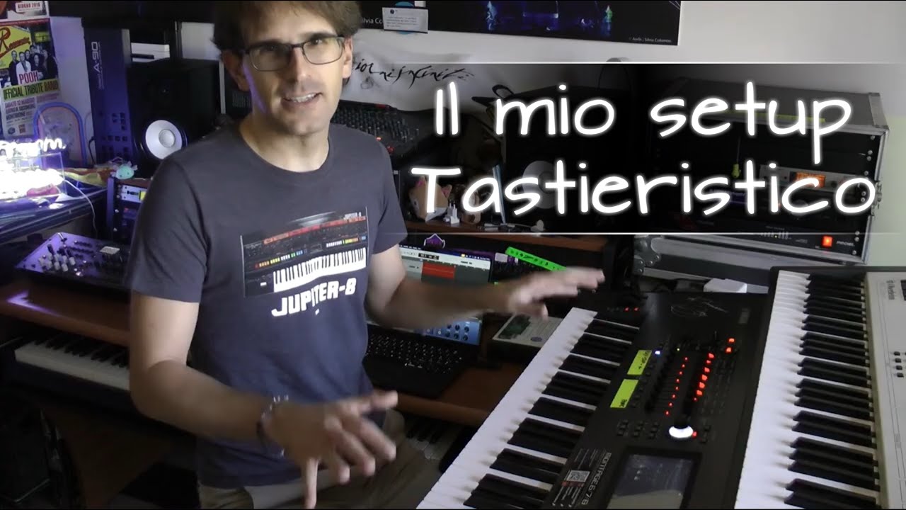 Il mio setup di tastiere con i Regeneration Pooh Tribute Band: dai collegamenti ad alcuni suoni