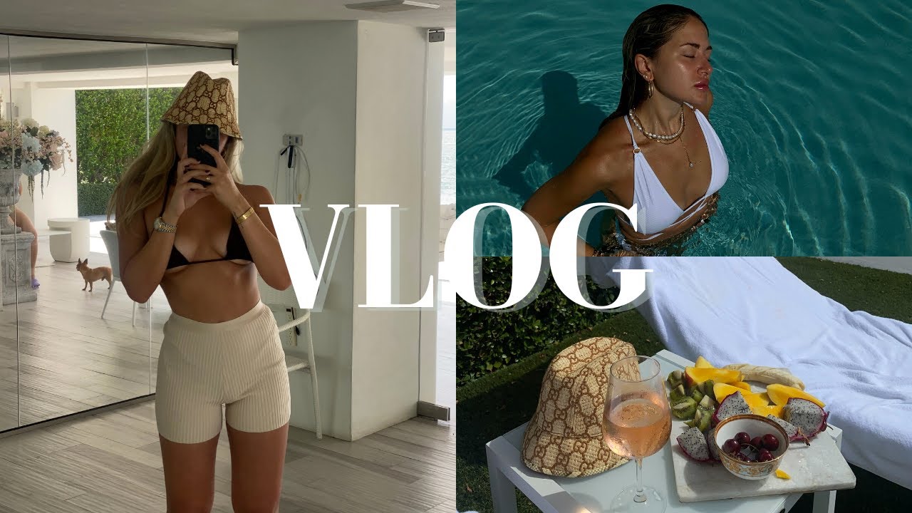 Vlog ♡ sunday brunch, shopping at Miami Design District, and a tip on how I get my sleek low bun!