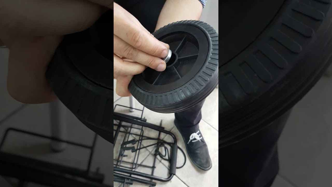 HomeShop Kaliteli Pazar Arabası Teker Montajı
