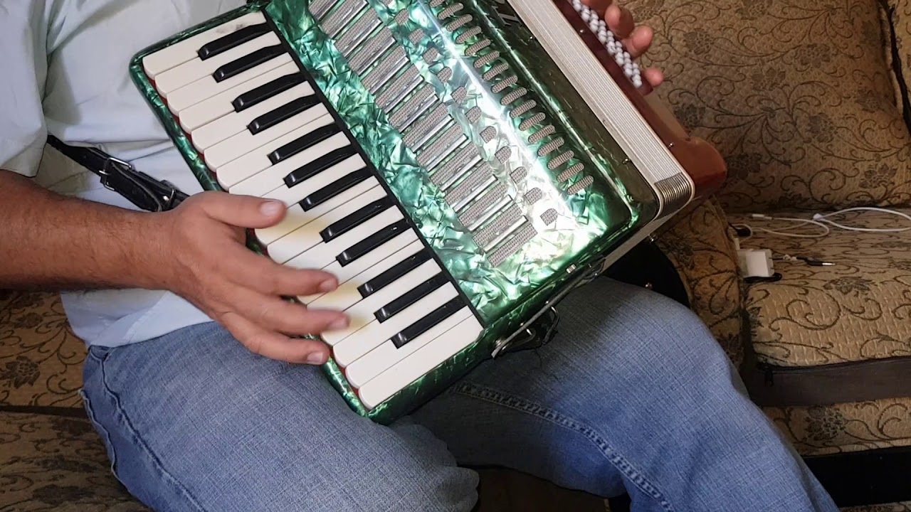tutorial escala de sol Mayor y muchas cuentas tengo con mi SEÑOR acordeón de teclas
