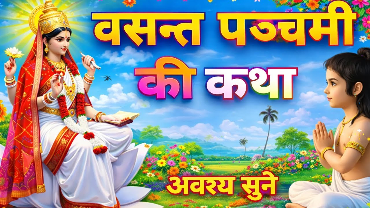 वसंत पंचमी विशेष: माँ की ममता और सरस्वती माँ का चमत्कार |वसंत पंचमी की सबसे शक्तिशाली पौराणिक कथा