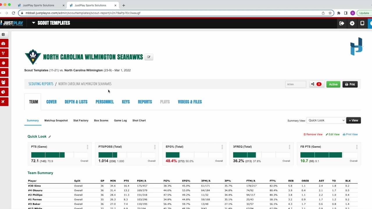 Just Play - Create and Automate Skills Lists