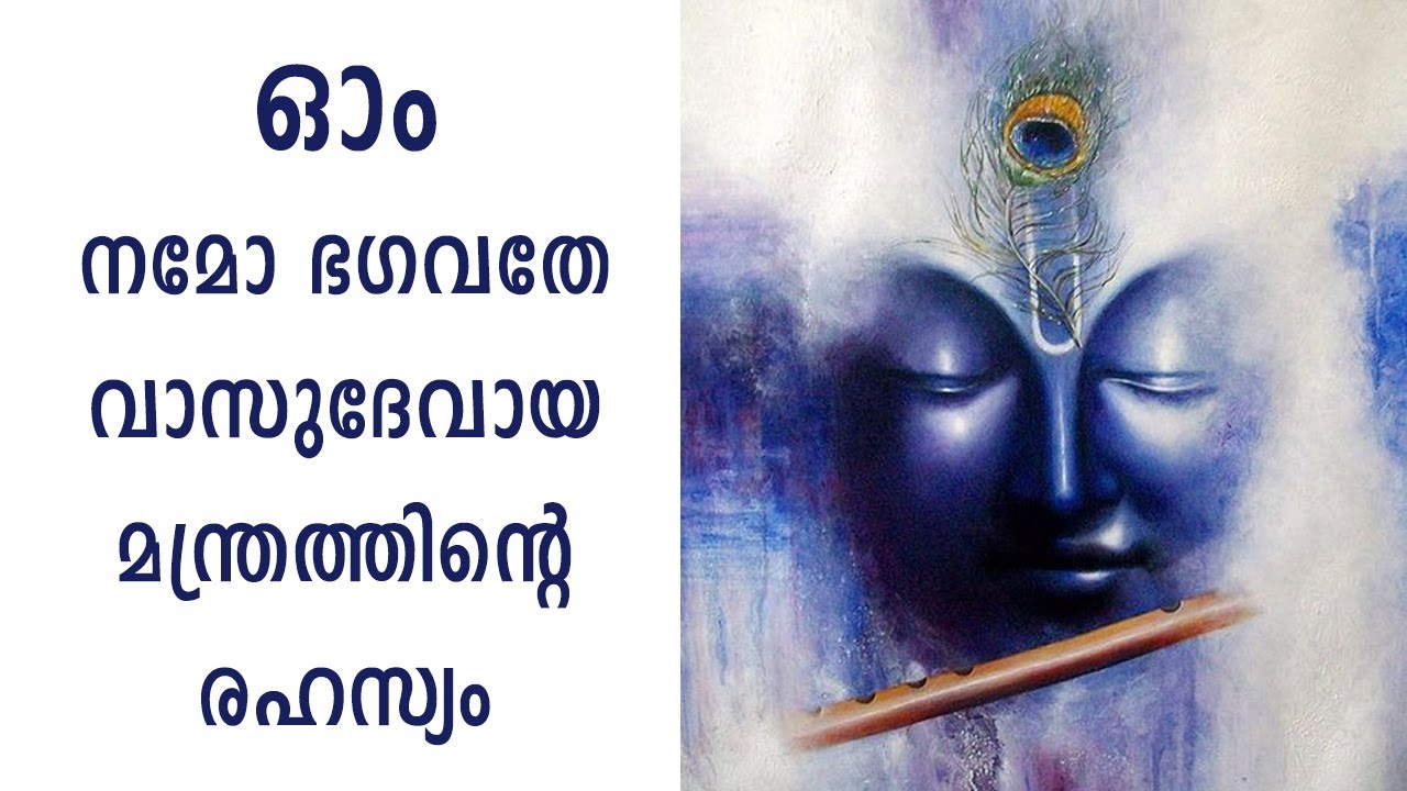 ഓം നമോ ഭഗവതേ വാസുദേവായ മന്ത്രത്തിന്റെ രഹസ്യം - സ്വാമി സന്ദീപാനന്ദ ഗിരി