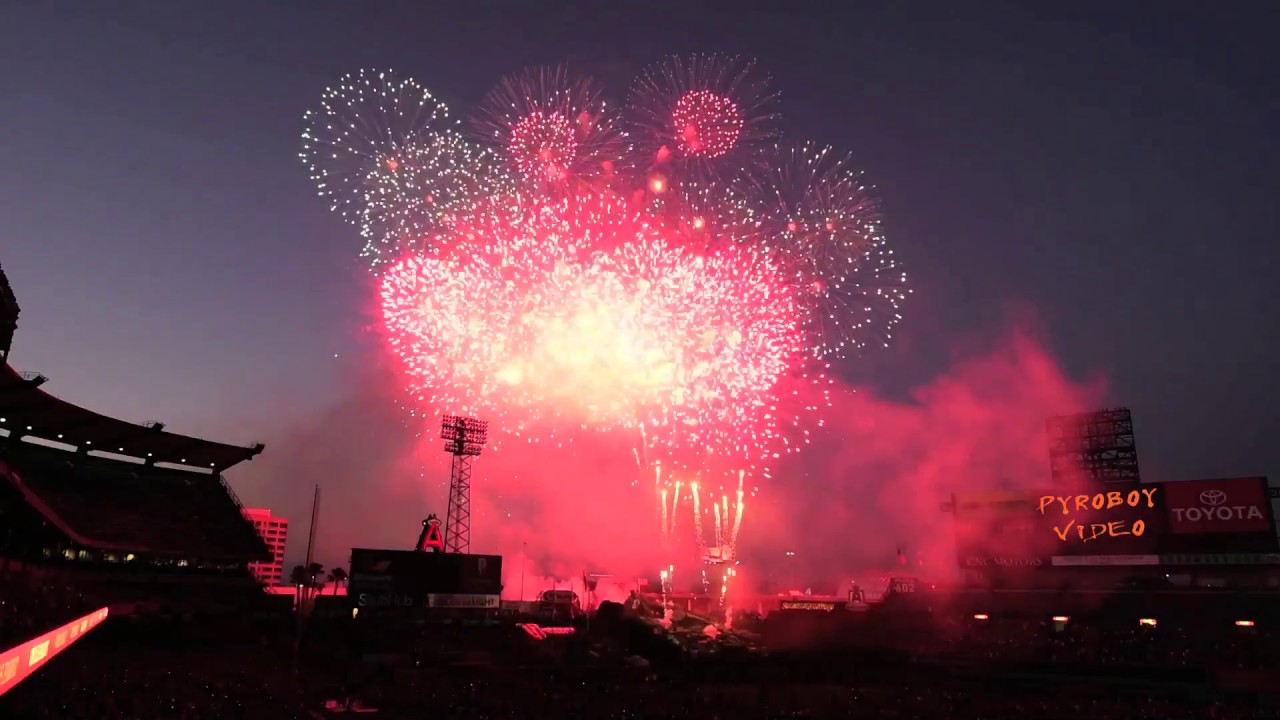 Angels Saturday Night Spectacular Fireworks Show 
