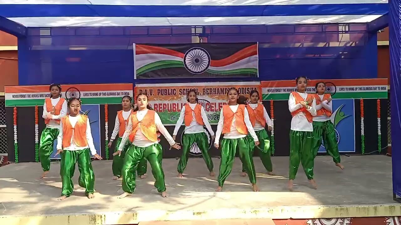 Republic Day team Choreography By Swarnalata 