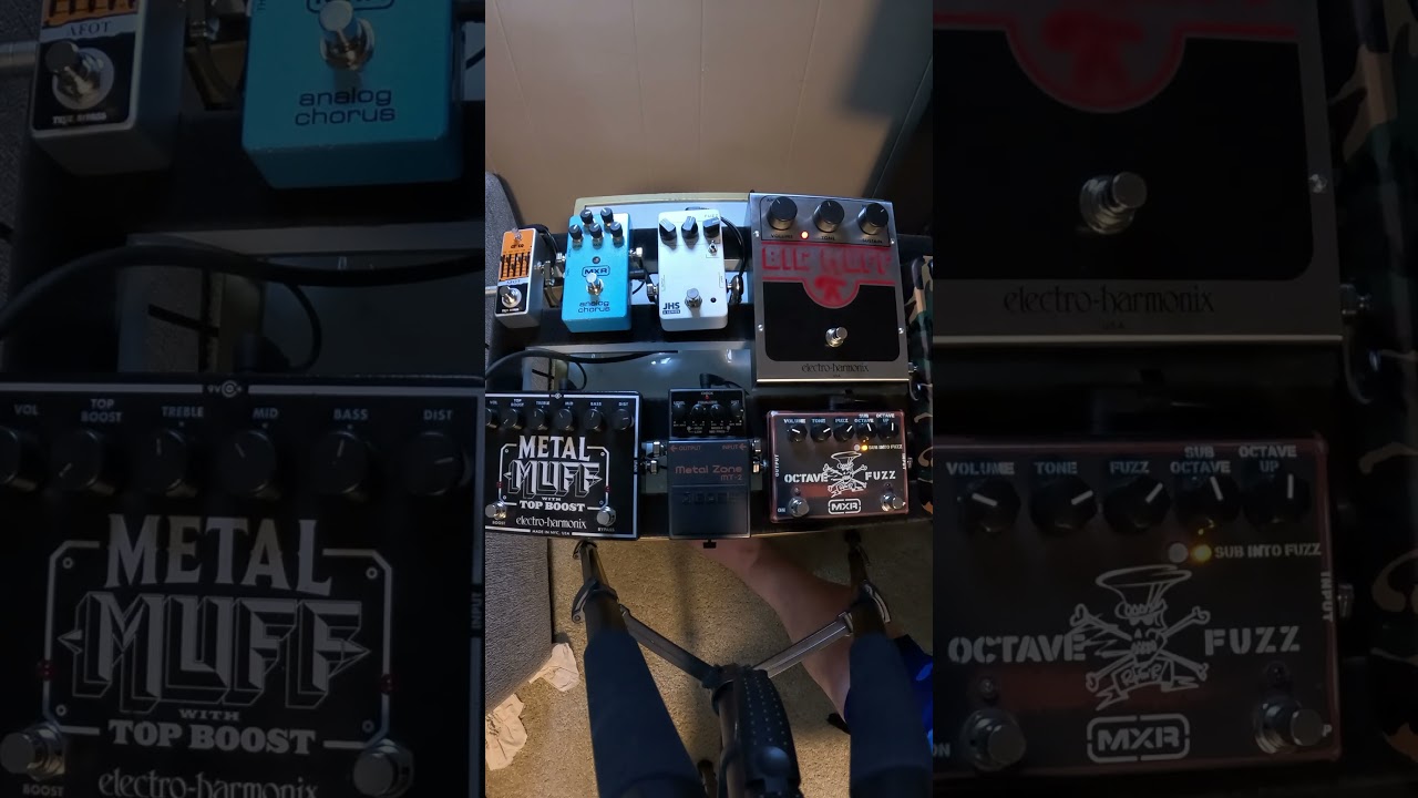 Big Muff on my Bass Rig 