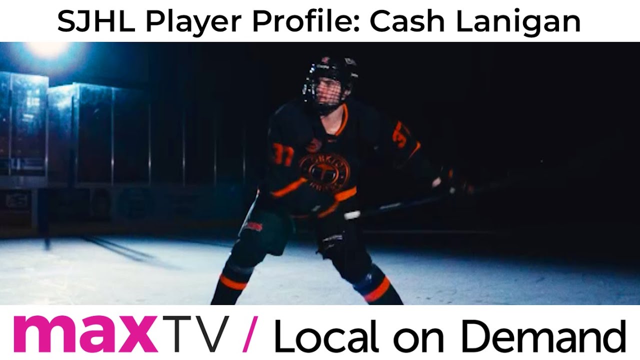 SJHL Player Profile: Yorkton Terriers Cash Lanigan - SaskTel maxTV Local on Demand