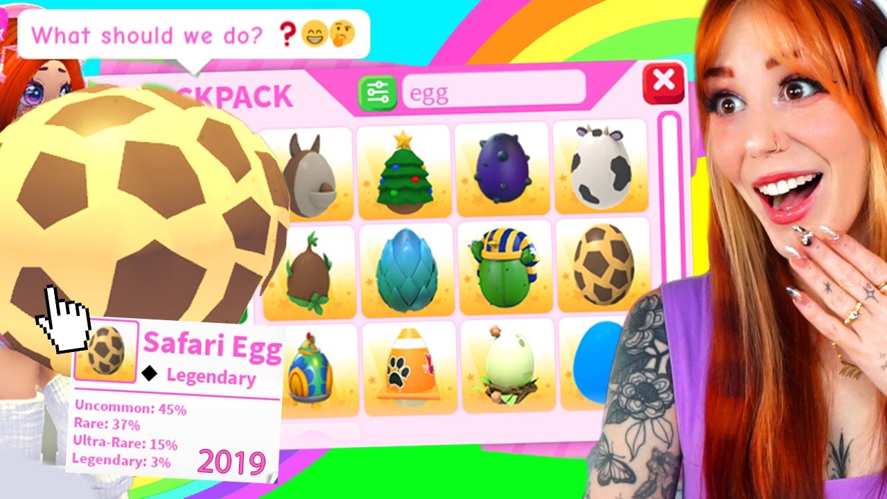 Вылупление ЛЕГЕНДАРНЫХ ПИТОМЦЕВ из КАЖДОГО яйца Adopt Me Roblox!