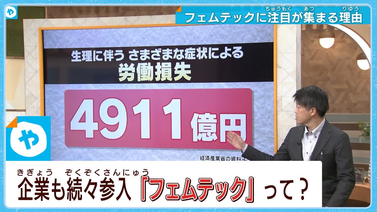 女性が働きやすい環境へ！注目「フェムテック」市場　日経記者が解説