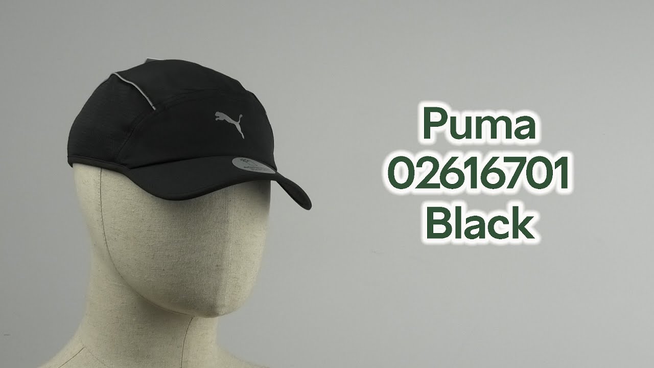 Розпаковка Puma Runner Short Visors 5 Panel Cap 02616701 S Black