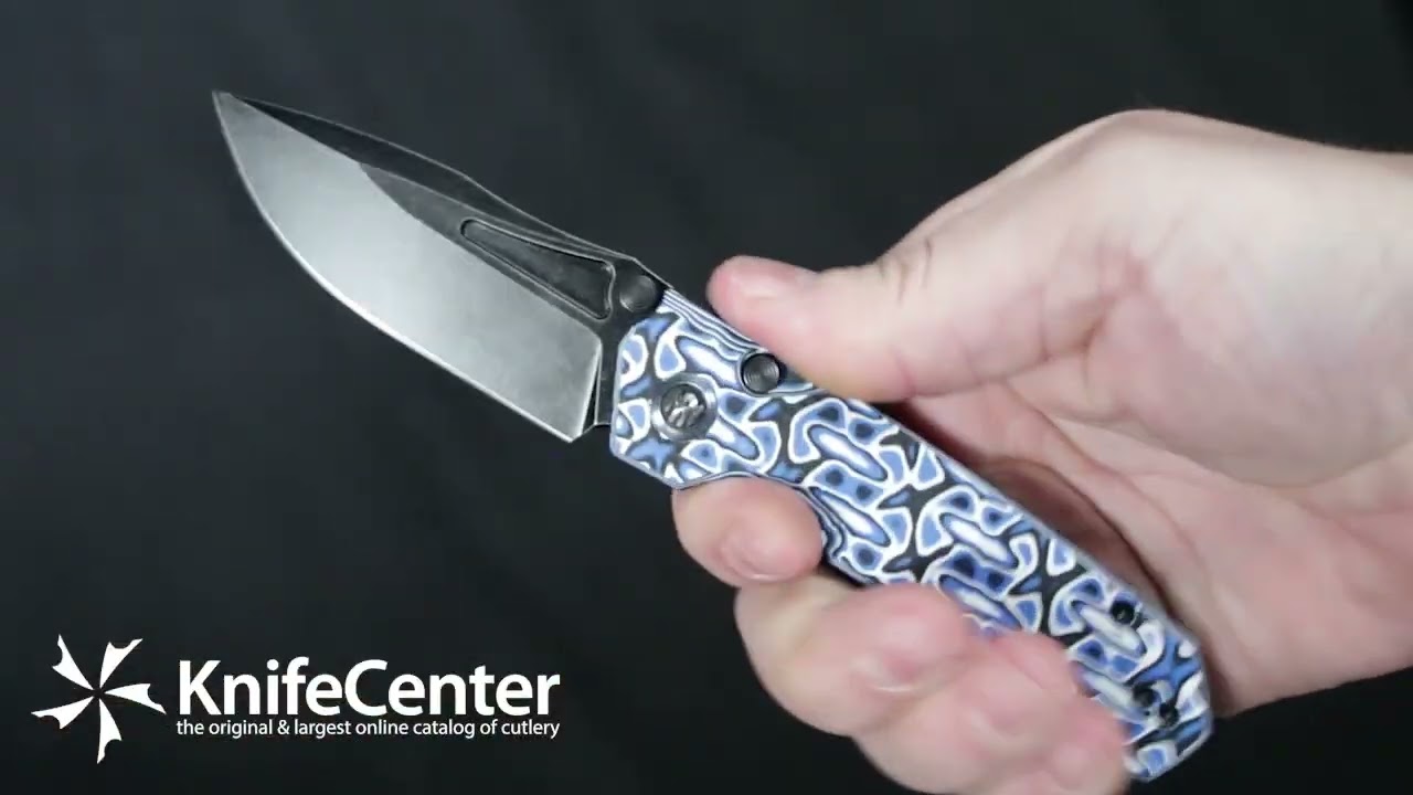 Remette Knives RT-Rhino Button Liner Lock Front Flipper Knife