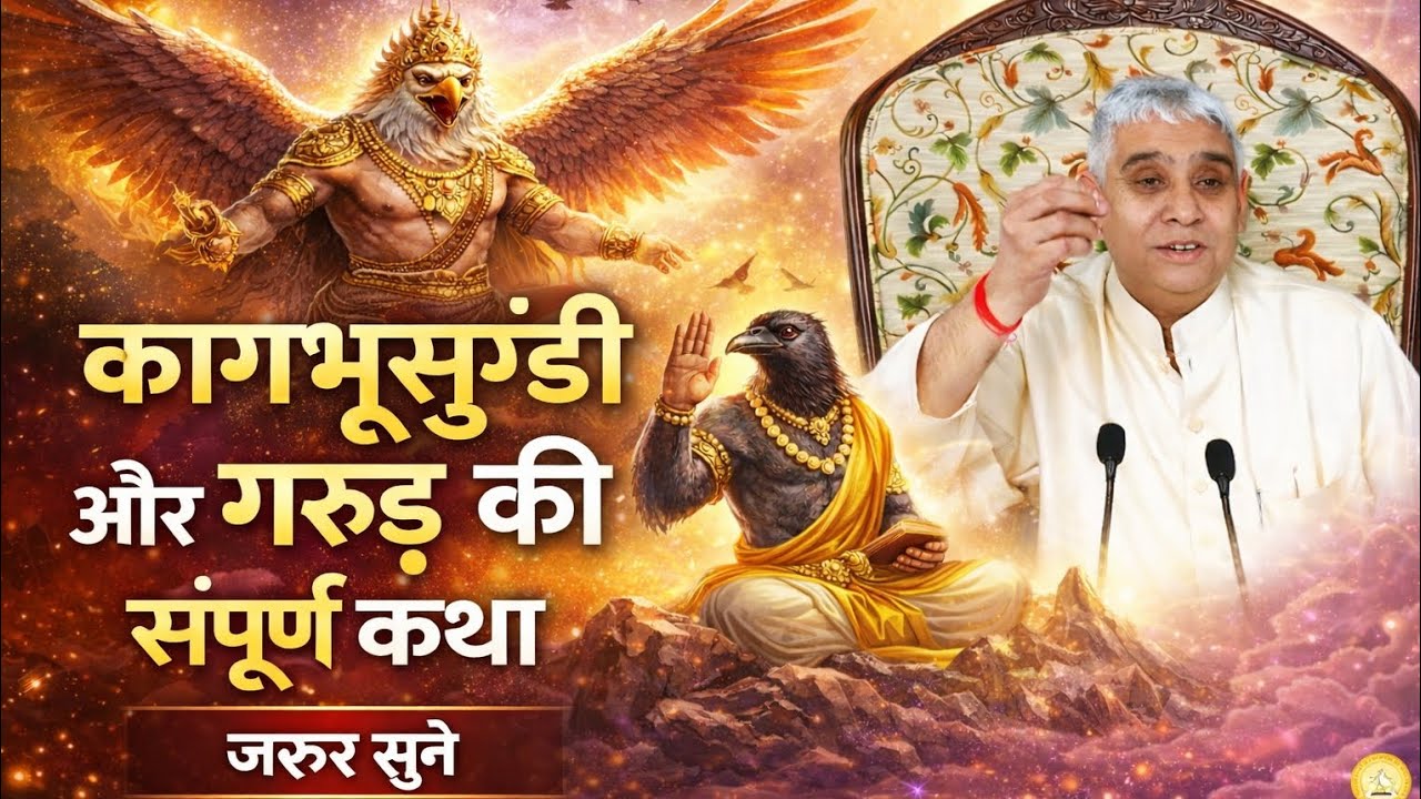 कागभुसुंडि और गरुड़ की संपूर्ण कथा | पूर्व जन्म का रहस्य | Amrit Gyan