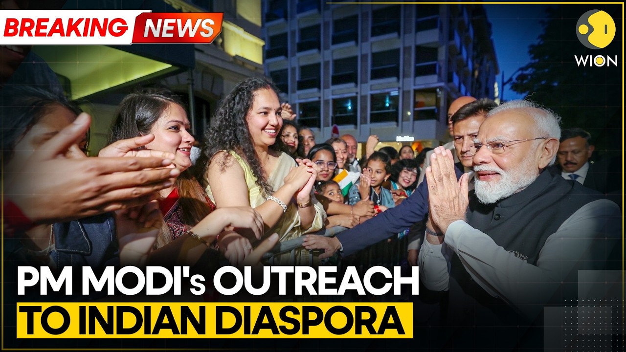 PM Modi In France: PM Modi Addresses Members Of Indian Diaspora In France | WION