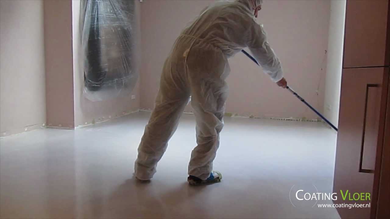 Gietvloeren van CoatingVloer, opbouw Gietvloer