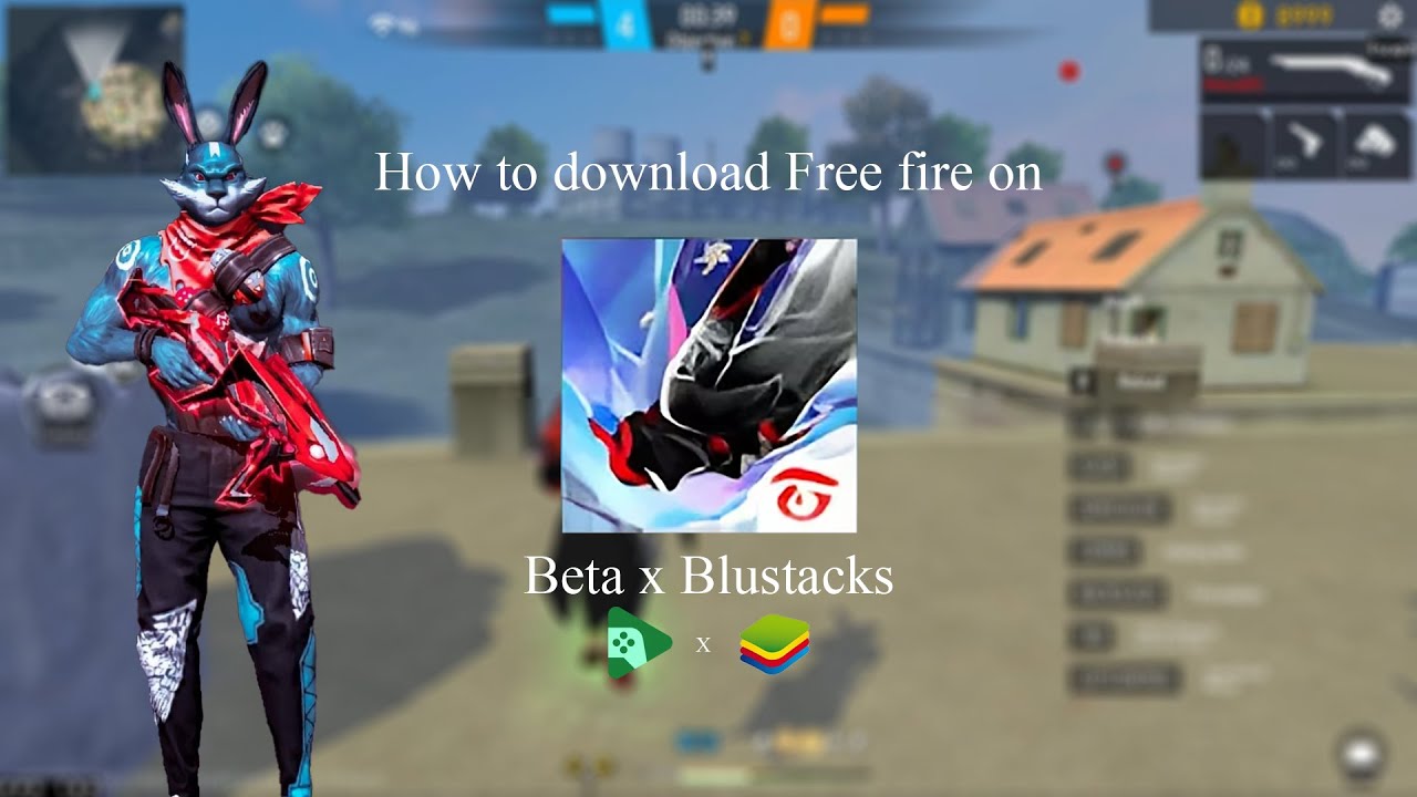 How to download free fire beta x bluestacks on PC or Laptop