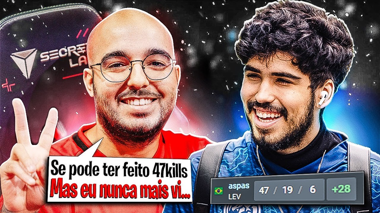 ASPAS e SACY vão duo após o Aspas DEITAR 47KILLS contra  Sentinels… A Resenha entre os 2 é incrível!