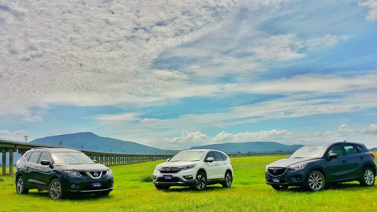 2015 Taste Drive : Honda CR-V VS. Mazda CX-5 VS. Nissan X-Trail