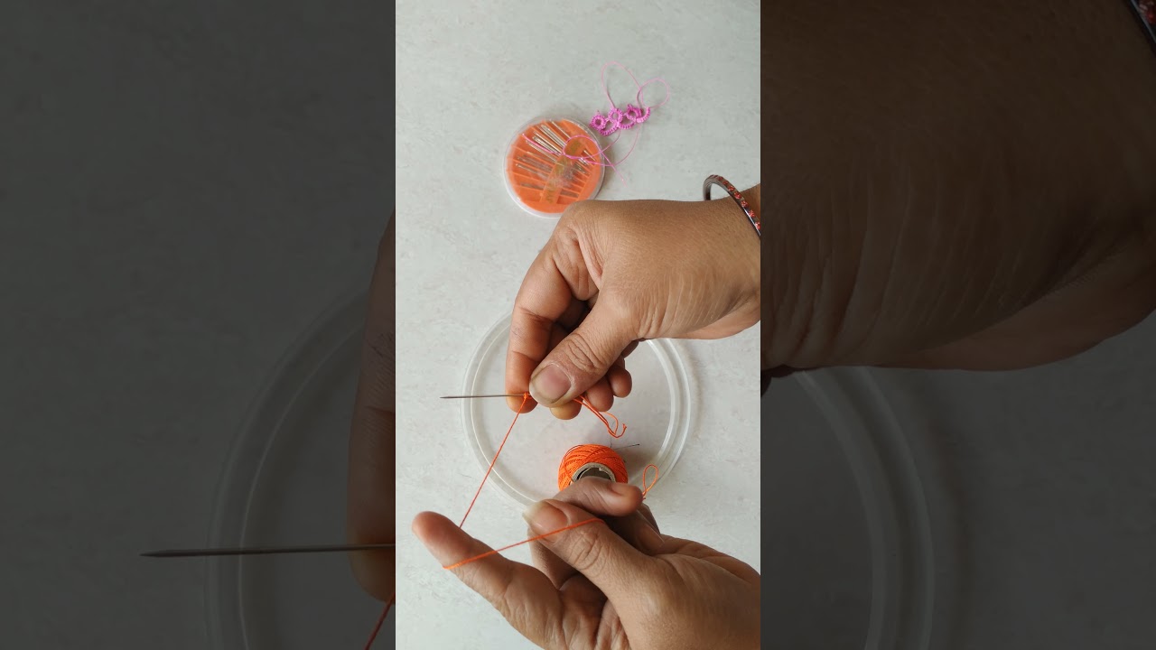 Needle tatting for beginners VL-1