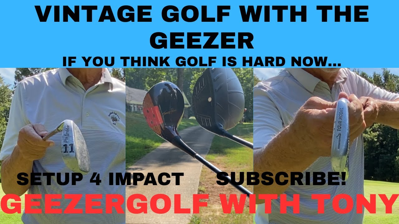 How hard is golf today compared to 50 years ago? Let's find out!