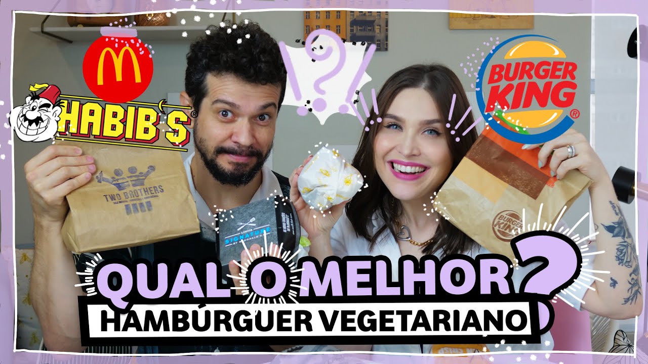 Provando Hamb&uacute;rguer Vegetariano #DEGUSTACHATA #CHATATODODIA | Lu Ferreira | Chata de Galocha
