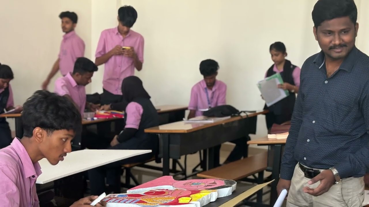 Anatomy Exhibition Preparation||Smt Padma G Madegowda College of Nursing||