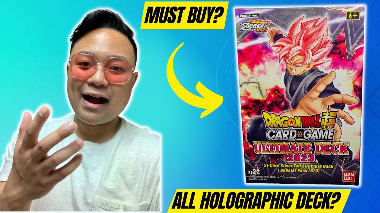 Dragon Ball Super Ultimate Deck 2023 Opening! Did We Get The All Holographic Deck?