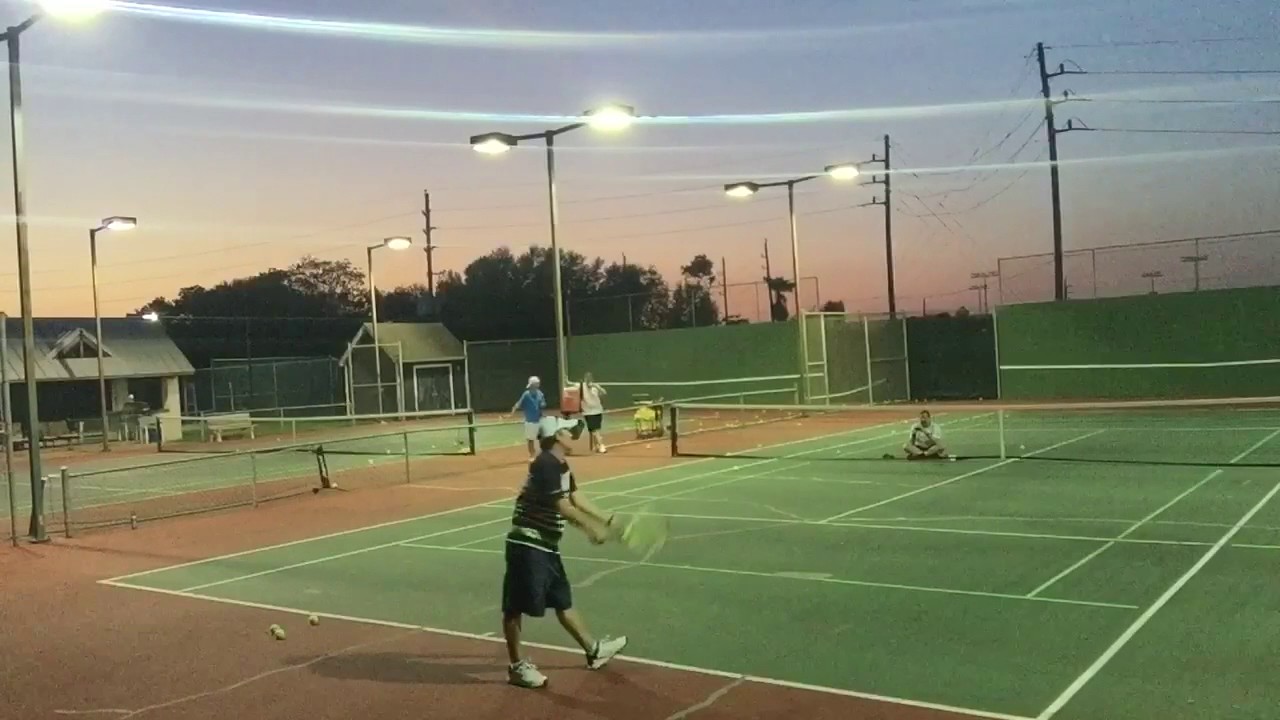 Serves measured by radar gun at Copperfield O4/04/17