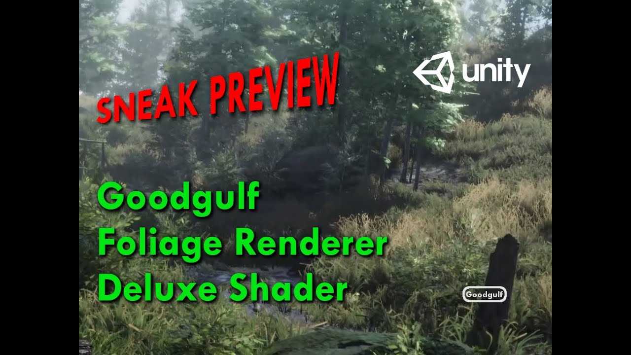 Unity Terrain - Foliage Renderer Deluxe Shader