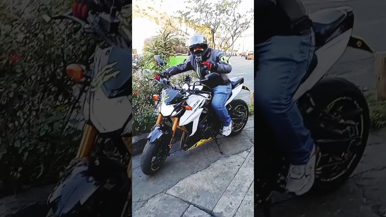 nos fuimos volando en la Suzuki GSX-S 750 come mil. 
